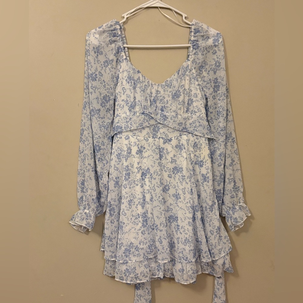 Floral Long Sleeve Dress